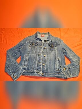 Smiths Dungarees America 1905 Denim Jean Jacket Vintage XL w/Stretch E.U.C. Uni